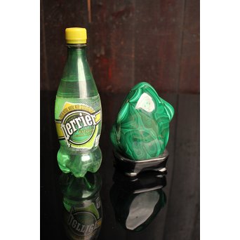 孔雀石擺件/置物　S2039 