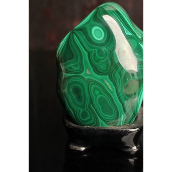 孔雀石擺件/置物　S2039 