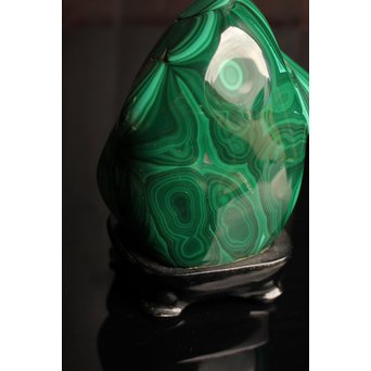 孔雀石擺件/置物　S2039 