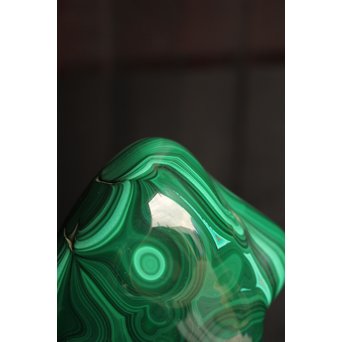 孔雀石擺件/置物　S2039 