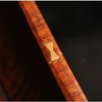 紡ぐ松の刳物煎茶盆　K114 