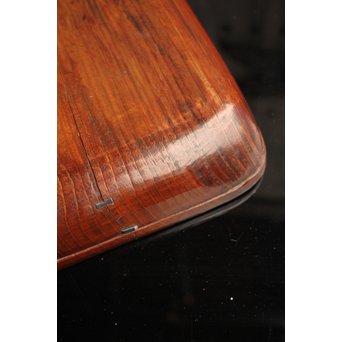 紡ぐ松の刳物煎茶盆　K114 