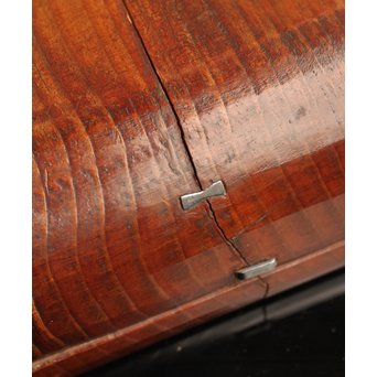 紡ぐ松の刳物煎茶盆　K114 