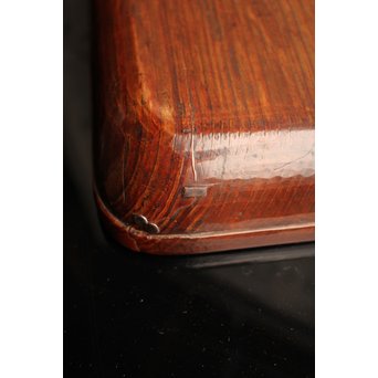 紡ぐ松の刳物煎茶盆　K114 