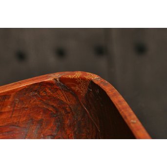 紡ぐ松の刳物煎茶盆　K114 