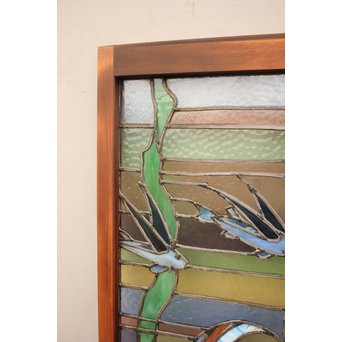 熱帯魚ステンドグラス引戸　GD797 