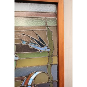 熱帯魚ステンドグラス引戸　GD797 