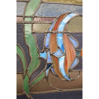 熱帯魚ステンドグラス引戸　GD797 