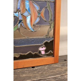 熱帯魚ステンドグラス引戸　GD797 