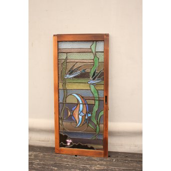 熱帯魚ステンドグラス引戸　GD797 