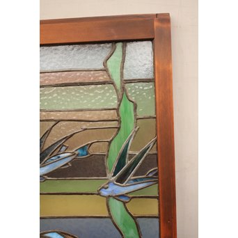 熱帯魚ステンドグラス引戸　GD797 