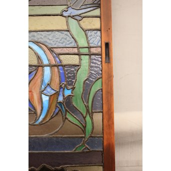 熱帯魚ステンドグラス引戸　GD797 