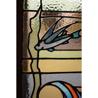 熱帯魚ステンドグラス引戸　GD797 