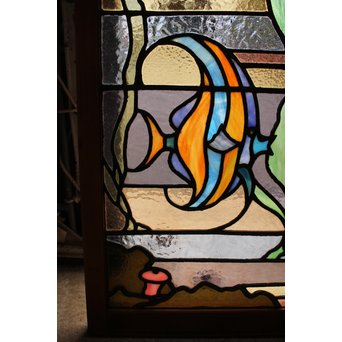 熱帯魚ステンドグラス引戸　GD797 