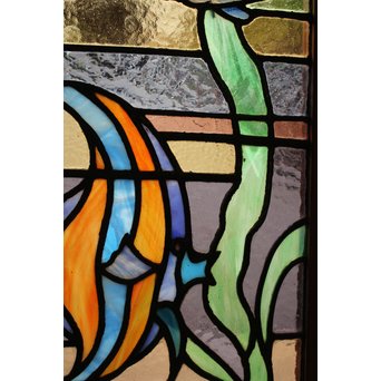 熱帯魚ステンドグラス引戸　GD797 