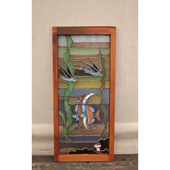 熱帯魚ステンドグラス引戸　GD797 