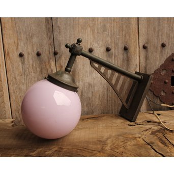 紫色球体の洋館ブラケット照明　A1398