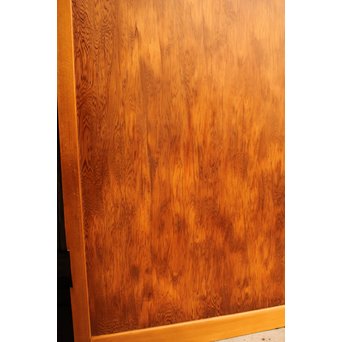 屋久杉系上杉一枚板雪隠戸/白目　GD804 