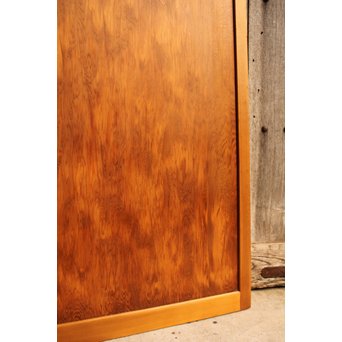 屋久杉系上杉一枚板雪隠戸/白目　GD804 