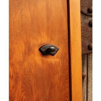 屋久杉系上杉一枚板雪隠戸/白目　GD804 