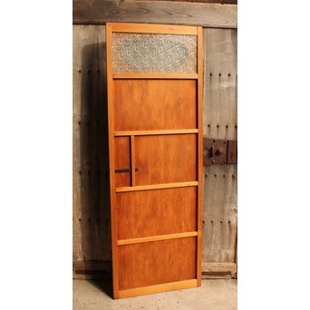 屋久杉系上杉一枚板雪隠戸/白目　GD804 