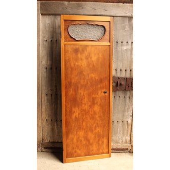 屋久杉系上杉一枚板雪隠戸/白目　GD804