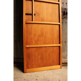 屋久杉系上杉一枚板雪隠戸/白目　GD804 