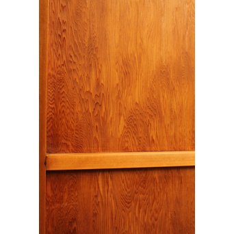 屋久杉系上杉一枚板雪隠戸/白目　GD804 