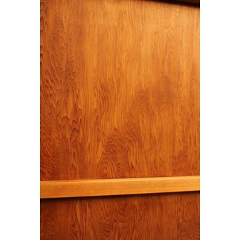 屋久杉系上杉一枚板雪隠戸/白目　GD804 