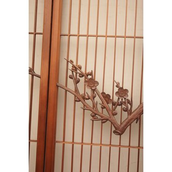 松竹梅書院欄間5枚1組　R1569 