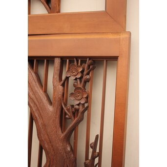 松竹梅書院欄間5枚1組　R1569 