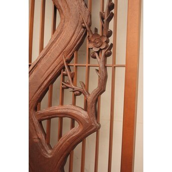 松竹梅書院欄間5枚1組　R1569 