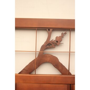 松竹梅書院欄間5枚1組　R1569 