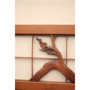 松竹梅書院欄間5枚1組　R1569 