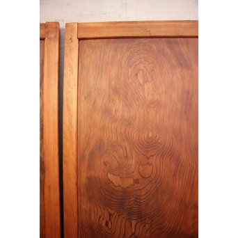 杉一枚板の建具　4枚1組　B758 