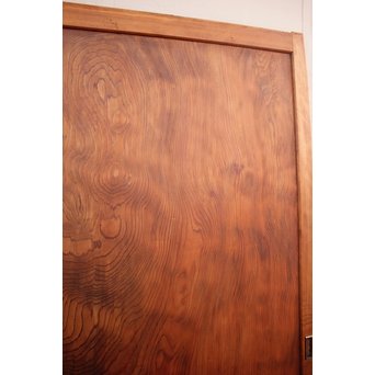 杉一枚板の建具　4枚1組　B758 