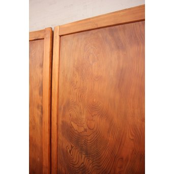 杉一枚板の建具　4枚1組　B758 