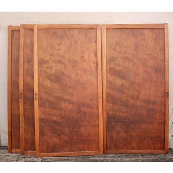 杉一枚板の建具　4枚1組　B758