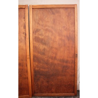 杉一枚板の建具　4枚1組　B758 