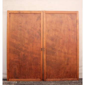 杉一枚板の建具　4枚1組　B758 