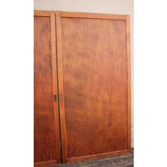 杉一枚板の建具　4枚1組　B758 
