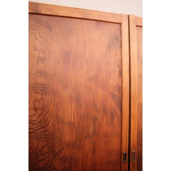 杉一枚板の建具　4枚1組　B758 