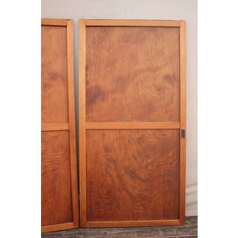 杉一枚板の建具　4枚1組　B758 