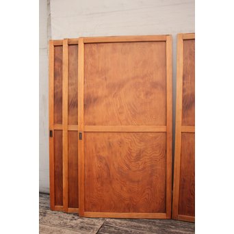杉一枚板の建具　4枚1組　B758 