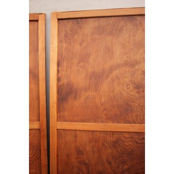 杉一枚板の建具　4枚1組　B758 