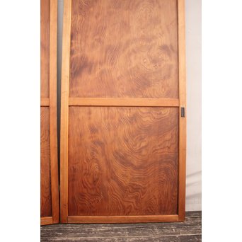 杉一枚板の建具　4枚1組　B758 