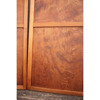 杉一枚板の建具　4枚1組　B758 