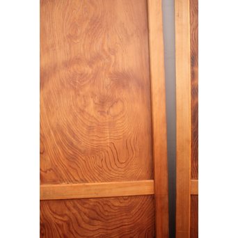 杉一枚板の建具　4枚1組　B758 