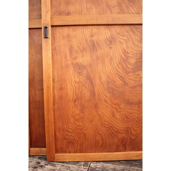 杉一枚板の建具　4枚1組　B758 