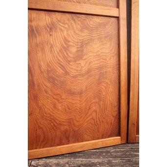 杉一枚板の建具　4枚1組　B758 